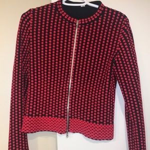 ALAÏA wool printed sweater 42